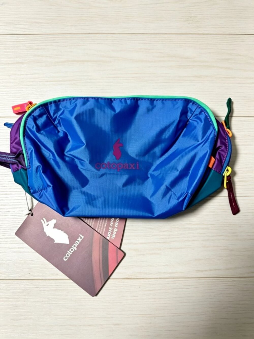 Cotopaxi Travel Toiletry Bag Makeup Pouch Multicolor Organizer Bag - Picture 1 of 3